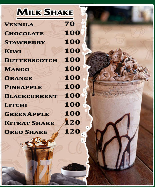 Milkshakes